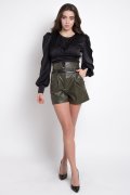 Sunset leather shorts