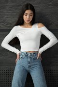 Топ лонгслив асимметрия Anrika