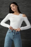 Топ лонгслив асимметрия Anrika