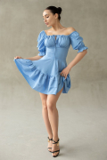 Платье Leona_2 однотон