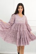 Dress with ruffles Agava