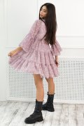 Dress with ruffles Agava