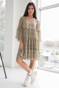 Dress with ruffles Agava