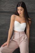 Bustier top Gold