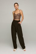 Bustier top Fit leather