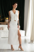 Aida viscose skirt